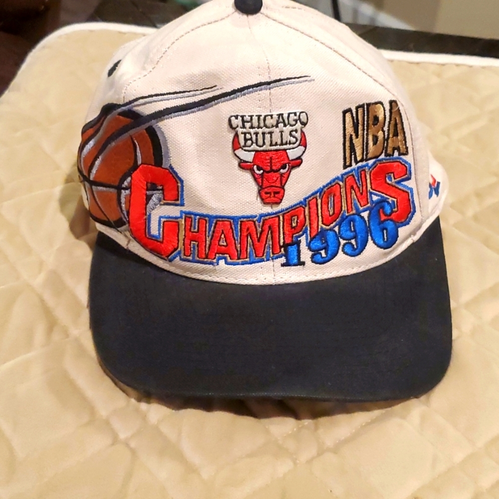 Chicago Bulls 1996 Championship hat
